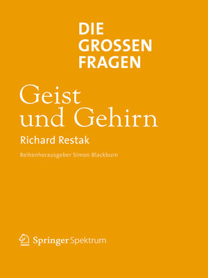 cover image of Die großen Fragen--Geist und Gehirn
